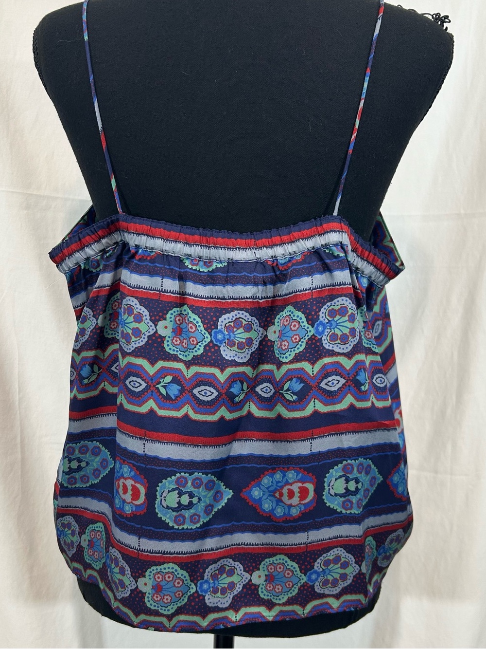 NWT Hunter Bell Abbey Top in Garden Mosaic Pleated Cami XL - Picture 4 of 11